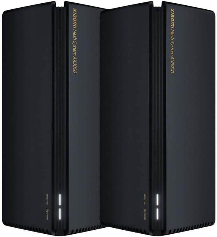 

Беспроводной маршрутизатор Xiaomi Mesh System AX3000 2 шт (DVB4287GL)
