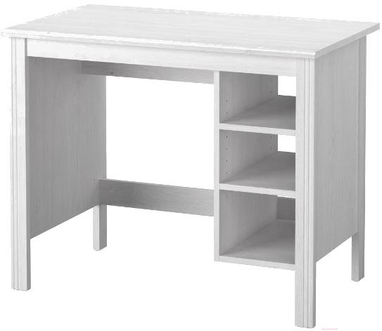 

Письменный стол Ikea Брусали 103.796.71, Брусали