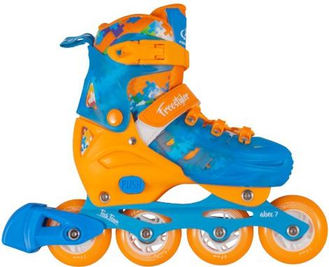 

Роликовые коньки Tech Team Freestyler 2020 р-р L 36-39 Blue/Orange, Freestyler 2020 р-р L 36-39