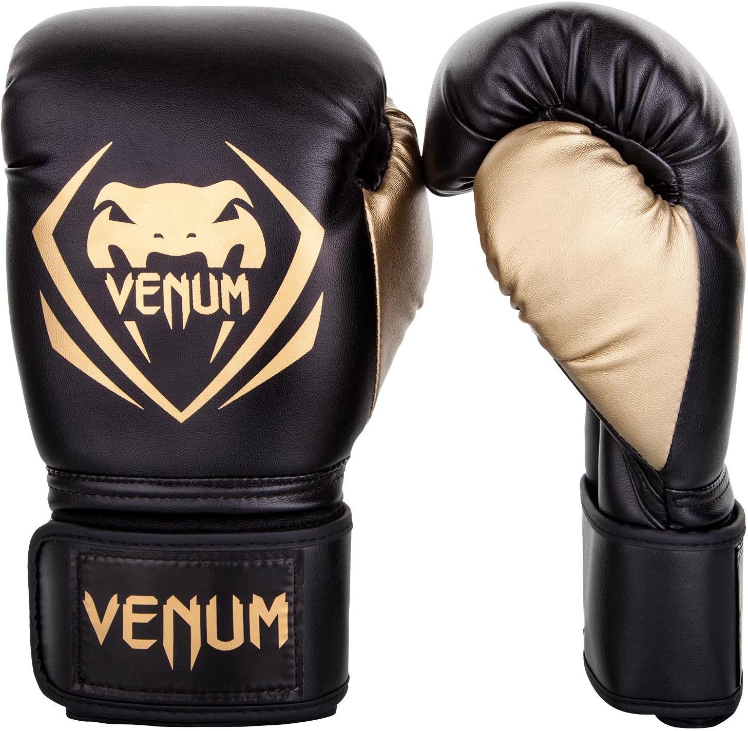 

Боксерские перчатки Venum Contender 14 oz черный/золотой [VE\VENUM-1109-126\BG-14-00], Contender 14 oz