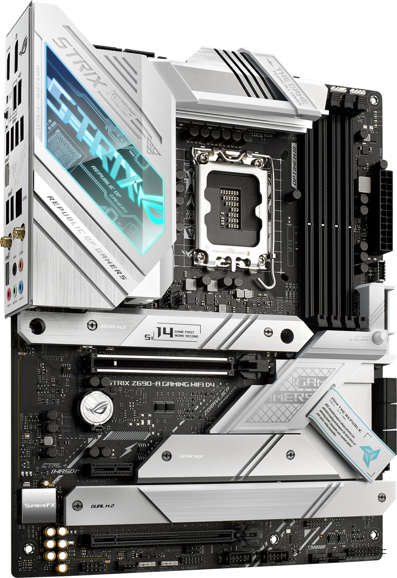 

Материнская плата ASUS ROG STRIX Z690-A GAMING WIFI D4