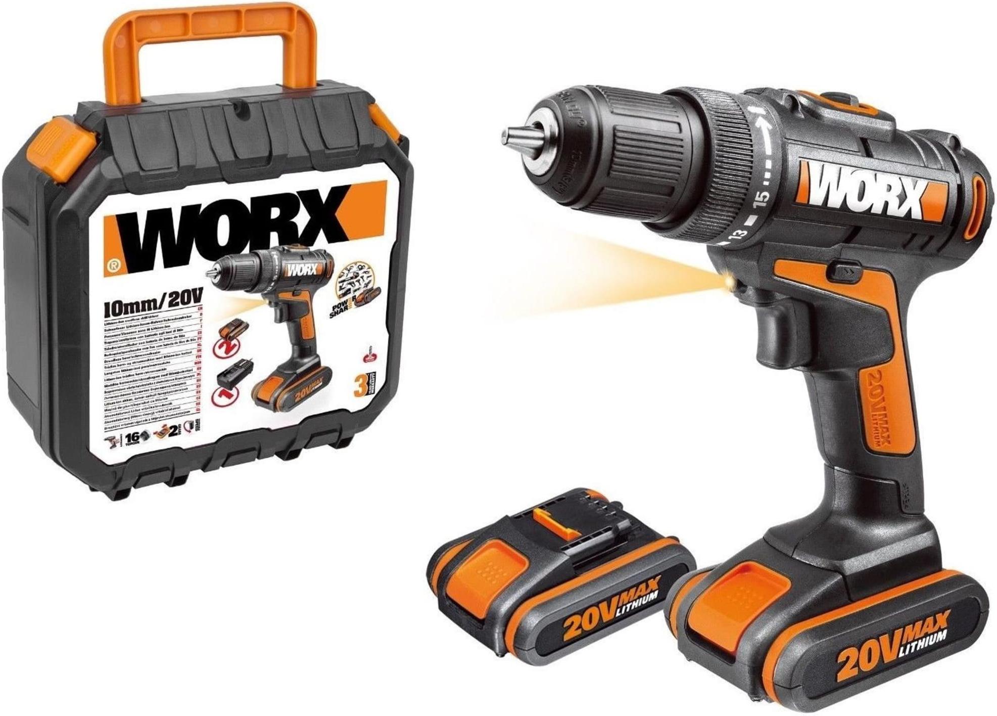 

Дрель-шуруповерт Worx WX101.1