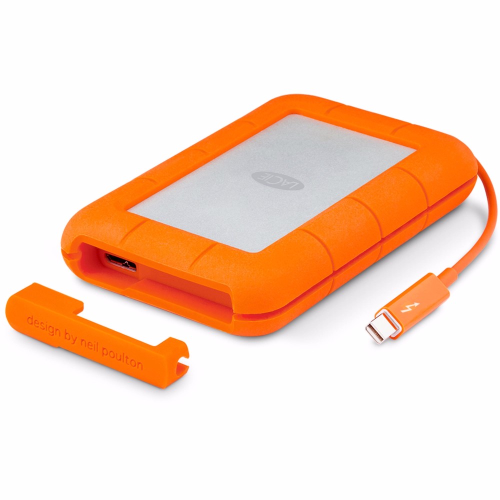 

Внешний HDD диск LaCie STFS5000800 Оранжевый, серебристый, Rugged Thunderbolt USB-C 5TB