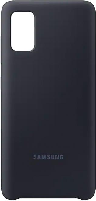 

Чехол для телефона Samsung Silicone Cover для A41 черный [EF-PA415TBEGRU], Silicone Cover для A41