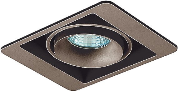 

Встраиваемый точечный светильник Donolux DL18615/01WW-SQ Champagne/Black