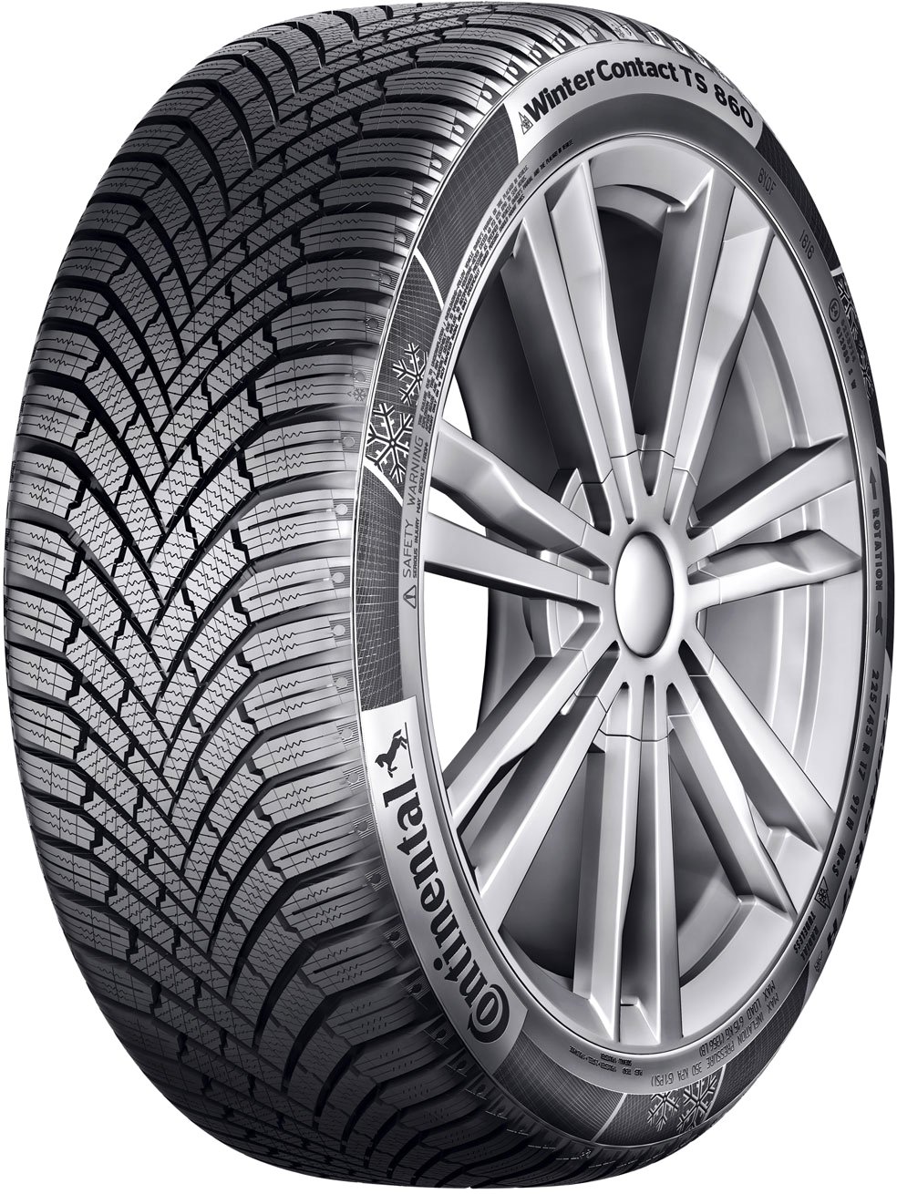 

Автомобильные шины Continental WinterContact TS 860 195/65R15 95T, WinterContact TS 860 195/65R15 95T