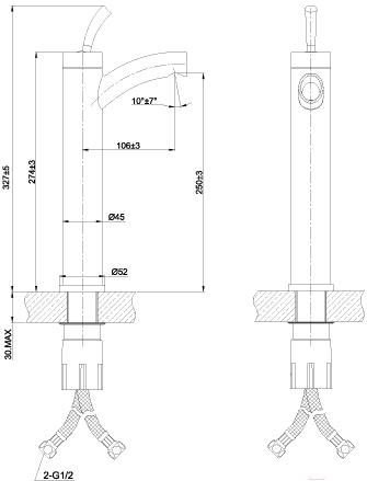 

Смеситель LEMARK Element LM5109S, Element