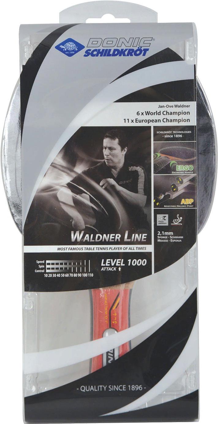 

Ракетка для настольного тенниса Donic Waldner 1000 [751801], Waldner 1000