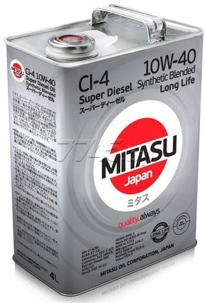 

Моторное масло Mitasu Motor Oil 10W40 4л [MJ-122A-4], Моторное масло Mitasu Motor Oil 10W40 4л MJ-122A-4