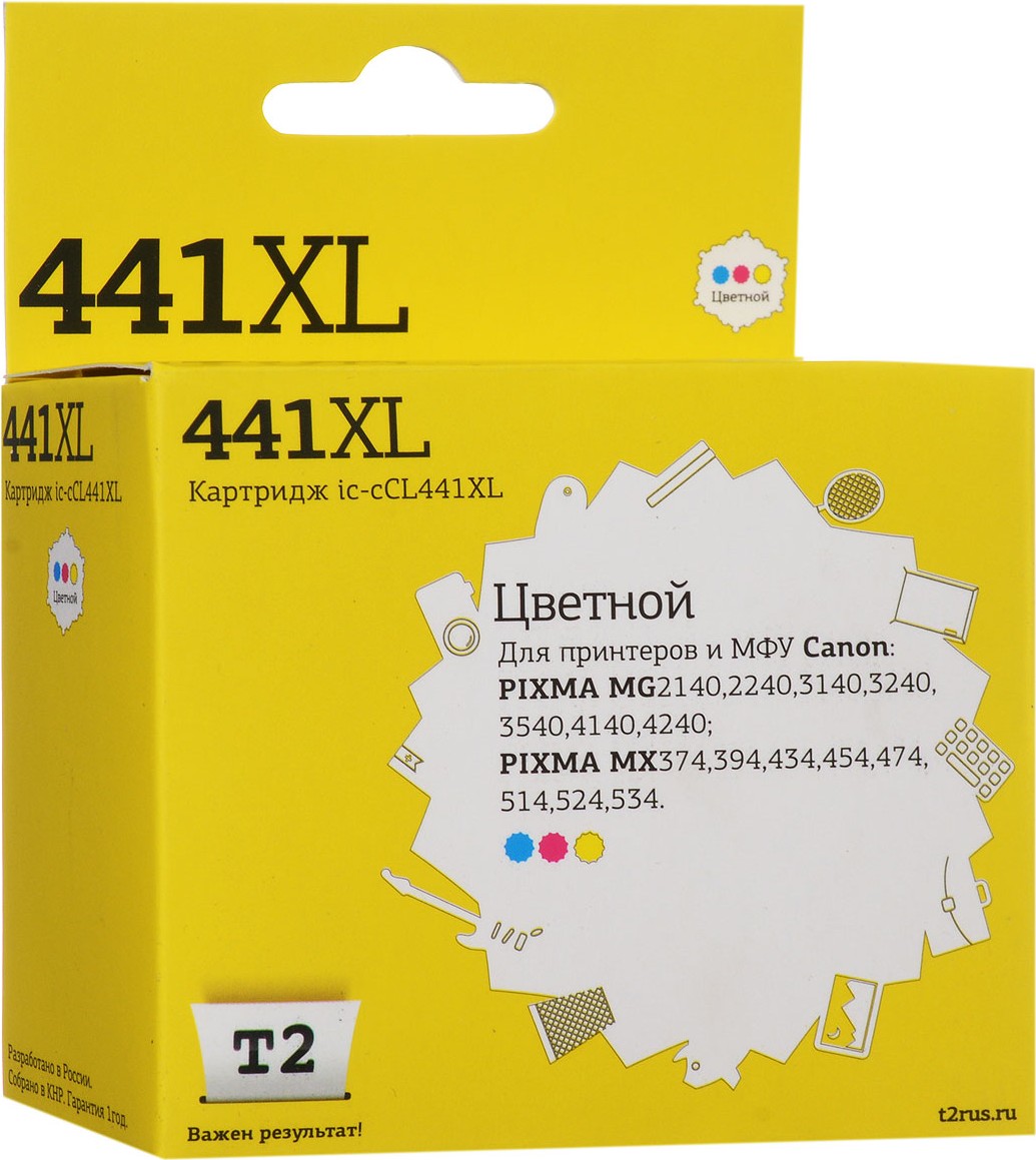 

Картридж для принтера и МФУ T2 ic-cCL441XL, Картридж T2 ic-cCL441XL