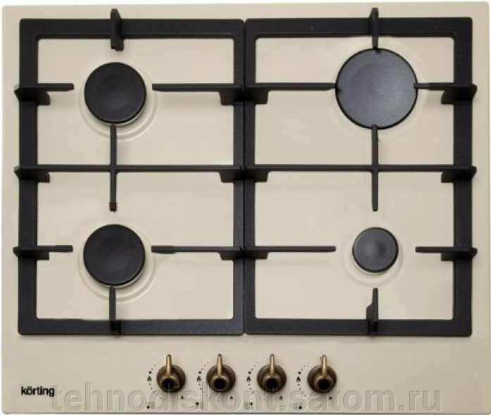 

Варочная панель Korting HG 660 CRB, Газовая варочная панель Korting HG 660 CRB