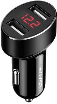 

Зарядное устройство Usams US-CC087 C13 2.1A Dual USB черный [CC87TC01], Зарядное устройство USAMS US-CC087 C13 2.1A Dual USB CC87TC01 черный