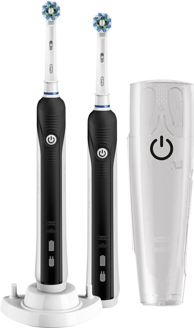 

Электрическая зубная щетка Braun Oral-B Pro 790 Duo черный [80334052], Электрическая зубная щетка Braun Oral-B Pro 790 Duo 80334052 черный