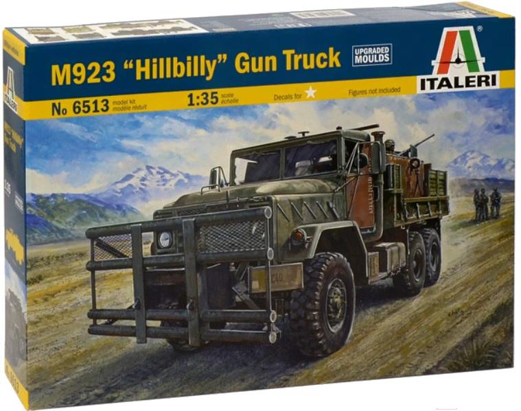 

Сборная модель Italeri Бронированный вооружённый грузовик M923 Hillbilly [6513], Бронированный вооружённый грузовик M923 Hillbilly