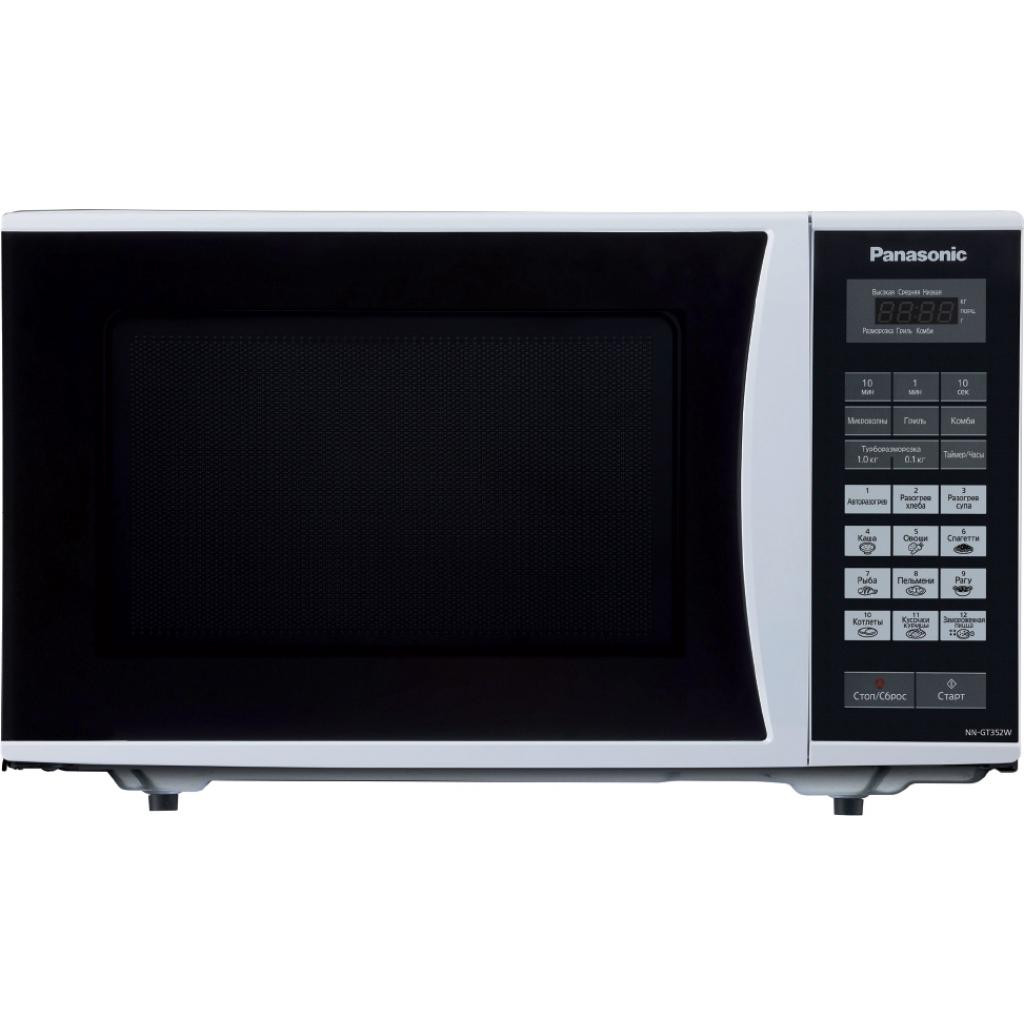 

Микроволновая печь Panasonic NN-GT352WZPE, Микроволновая печь Panasonic NN-GT352WZPE 23л. 800Вт белый