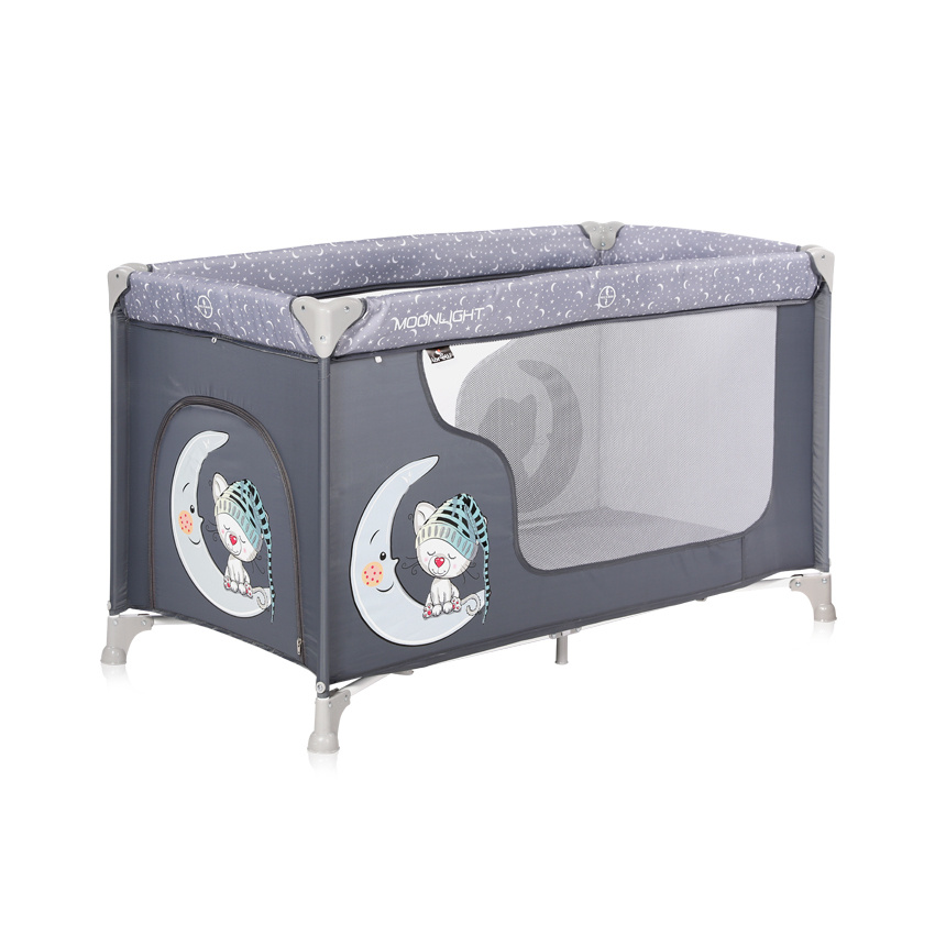 

Детский манеж Lorelli Moonlight 1 Grey Cute Moon [10080392070], Moonlight 1