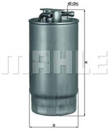 

Топливный фильтр Knecht/Mahle KL160/1, KL160/1