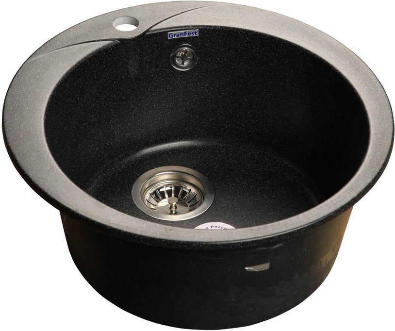

Кухонная мойка GranFest Rondo GF-R480 черный