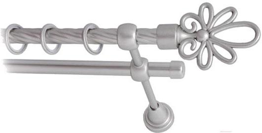 

Карниз Lm Decor Астра 170 2р витой 3.2м сатин, Астра 170 2р витой 16мм 3.2м
