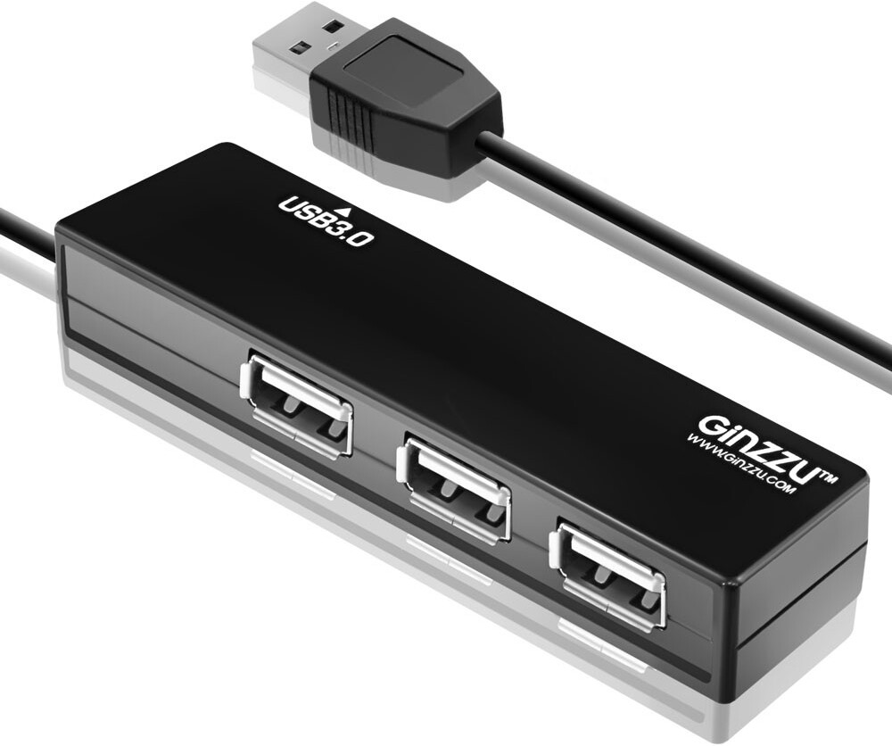 

USB-хаб Ginzzu GR-334UB