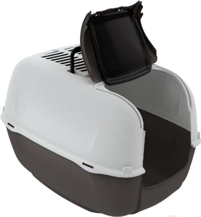

Туалет-домик Ferplast Prima Cabrio / 72053899 (черный), Туалет для животных Ferplast Туалет-домик Prima Cabrio 72053899 черный
