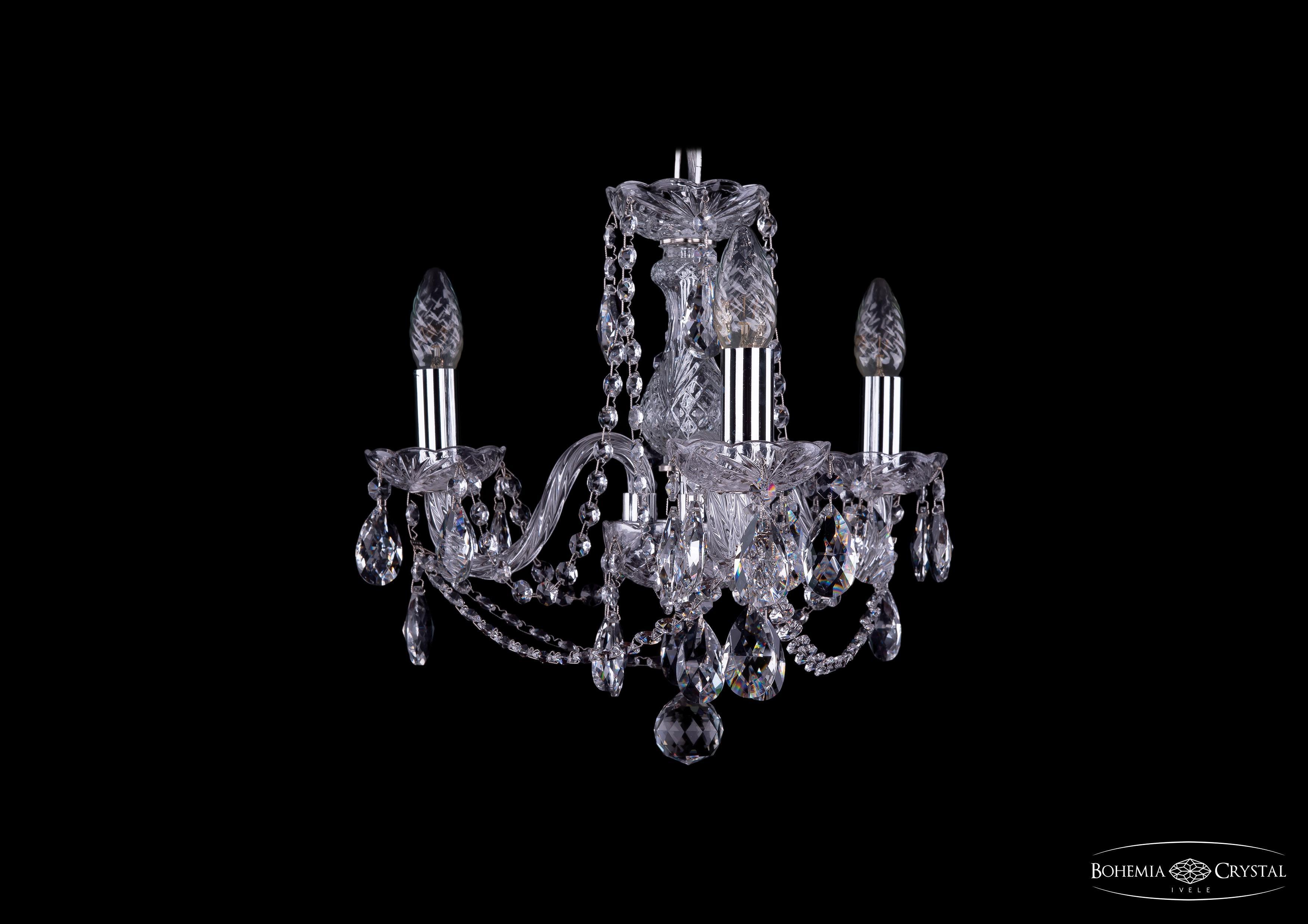 

Подвесная люстра Bohemia Ivele Crystal 1402/3/141/Ni