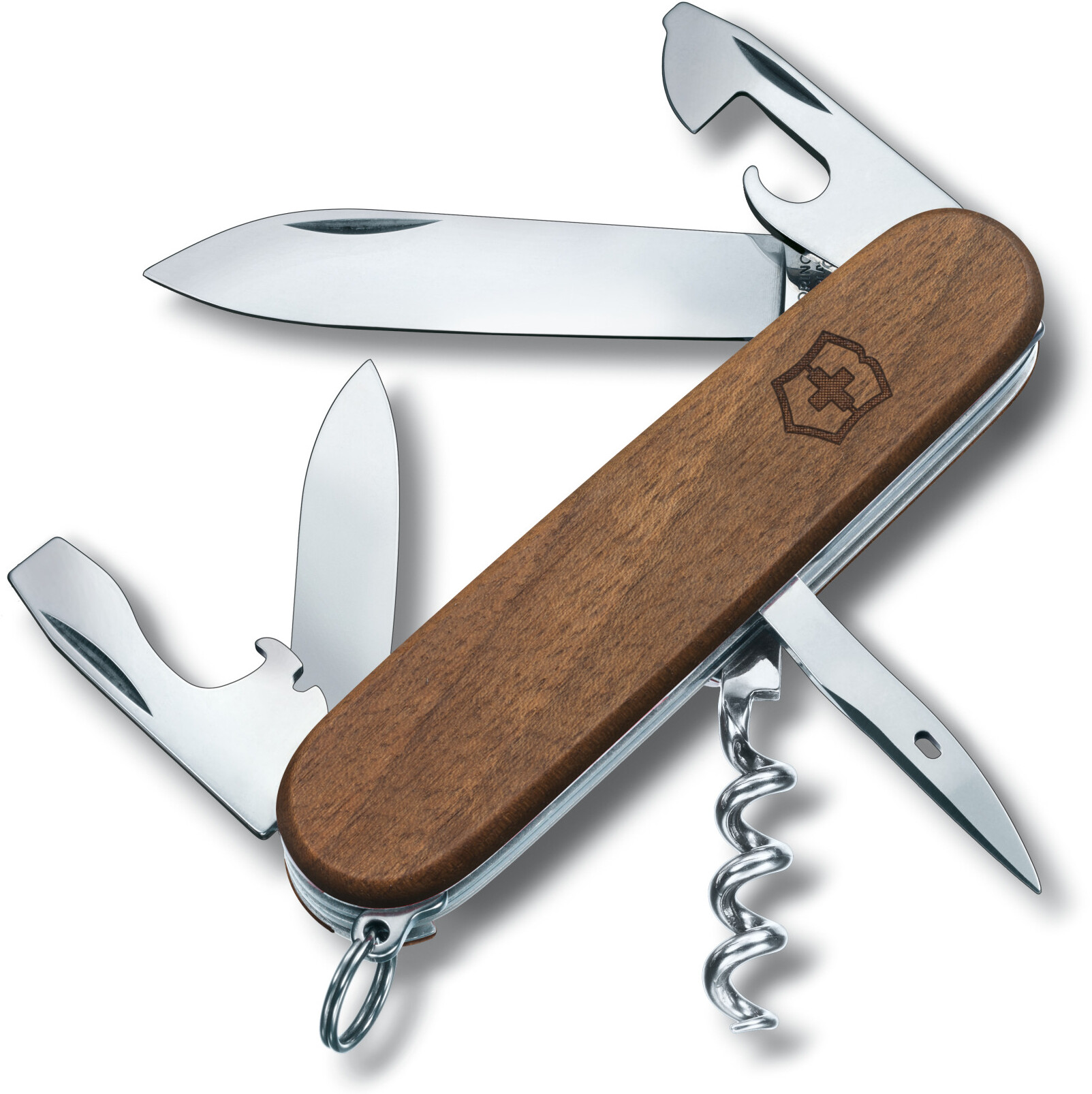 

Туристический нож Victorinox Spartan Wood 10 функций карт. коробка [1.3601.63], Туристический нож Victorinox Spartan Wood 10 функций карт. коробка 1.3601.63