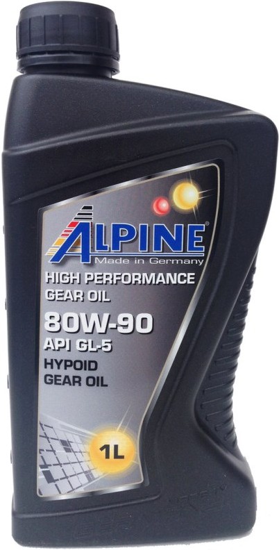 

Трансмиссионное масло Alpine Gear Oil 80W90 GL-5 1л [0100701], Трансмиссионное масло Alpine Gear Oil 80W90 GL-5 1л 0100701
