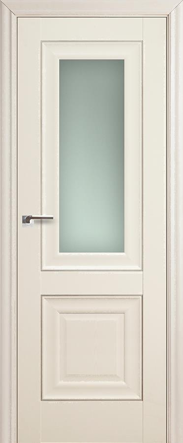 

Дверь межкомнатная ProfilDoors 28X 60x200 эшвайт/стекло матовое, 28X 60x200