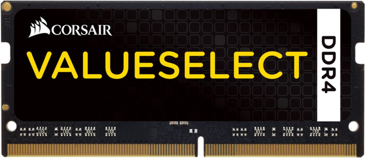 

Оперативная память Corsair Value Select 2x8GB DDR4 SO-DIMM PC4-17000 [CMSO16GX4M2A2133C15], Value Select 2x8GB DDR4 SO-DIMM PC4-17000