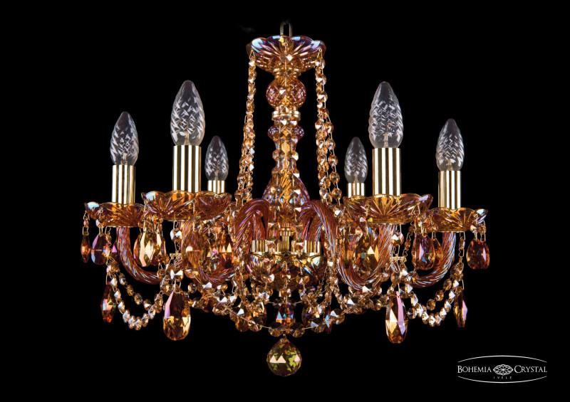 

Подвесная люстра Bohemia Ivele Crystal 1402/6/160/G/M711