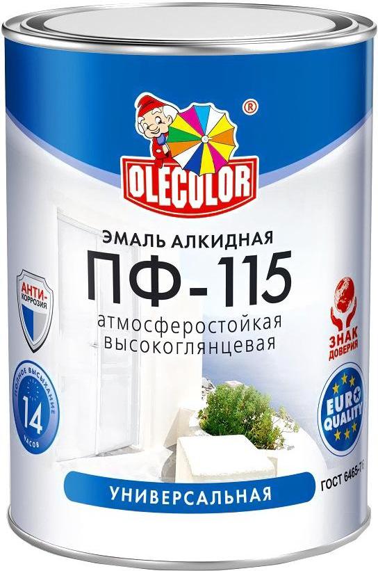

Эмаль Olecolor ПФ-115 1.8 кг (голубой), ПФ-115 1.8 кг (голубой)
