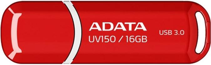 

USB Flash A-Data DashDrive UV150 Red 16GB (AUV150-16G-RRD), DashDrive UV150 16GB