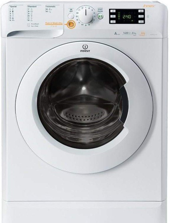 

Стирально-сушильная машина Indesit XWDE 861480X W EU