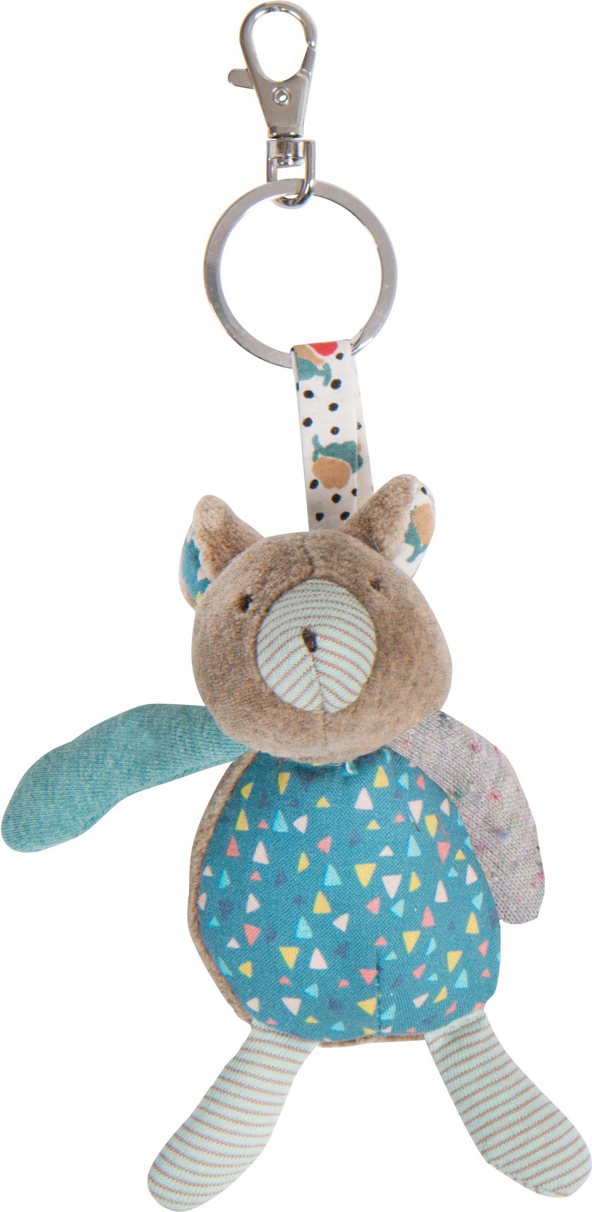 

Мягкая игрушка Moulin Roty медвежонок с замочком коричневый [665002], медвежонок с замочком