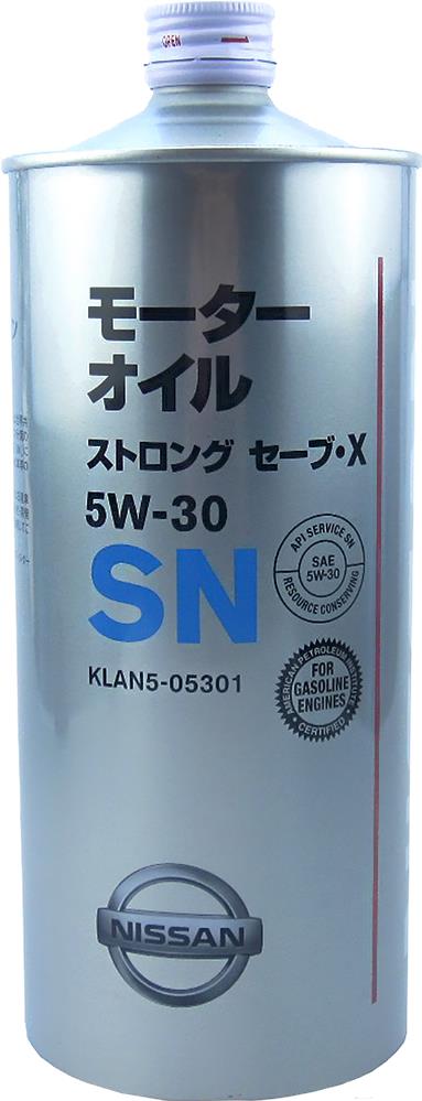

Моторное масло Nissan Strong Save X 5W30 1л [KLAN505301], Strong Save X 5W30 1л