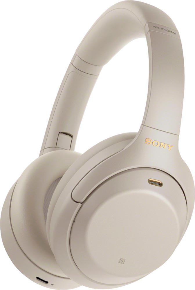 

Наушники Sony WH-1000XM4 бежевый, WH-1000XM4