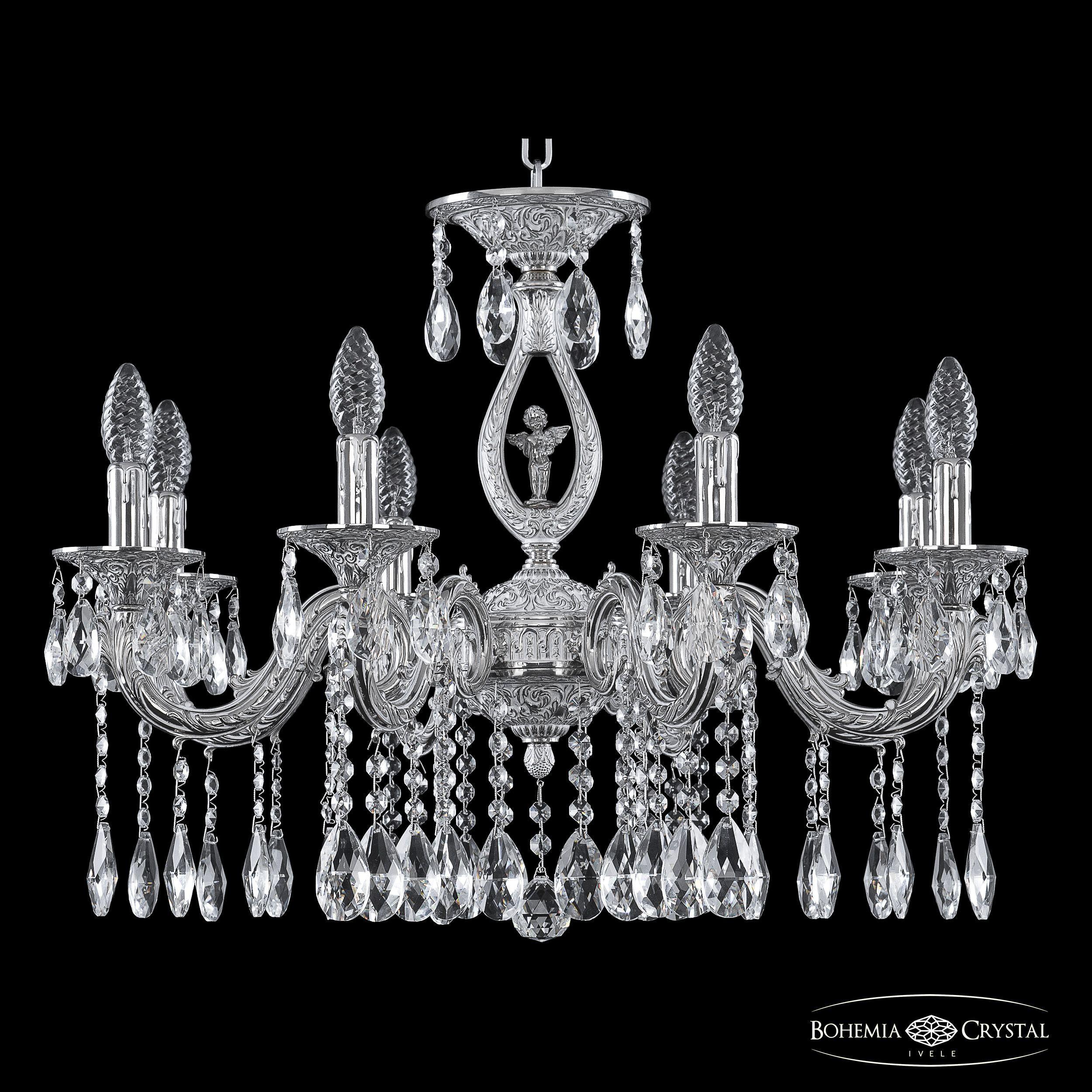 

Подвесная люстра Bohemia Ivele Crystal 71401/8/210 A NW FA10S