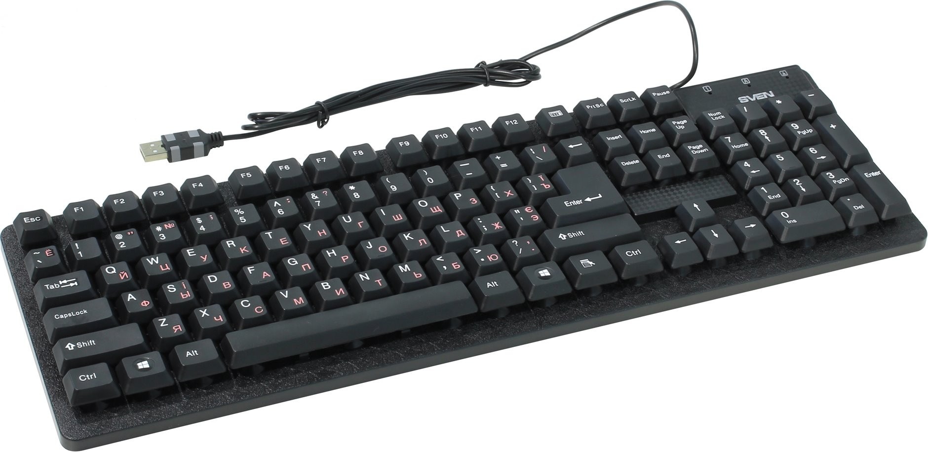 

Клавиатура SVEN Standard 301, Клавиатура Sven Standard 301 SV-03100301UB