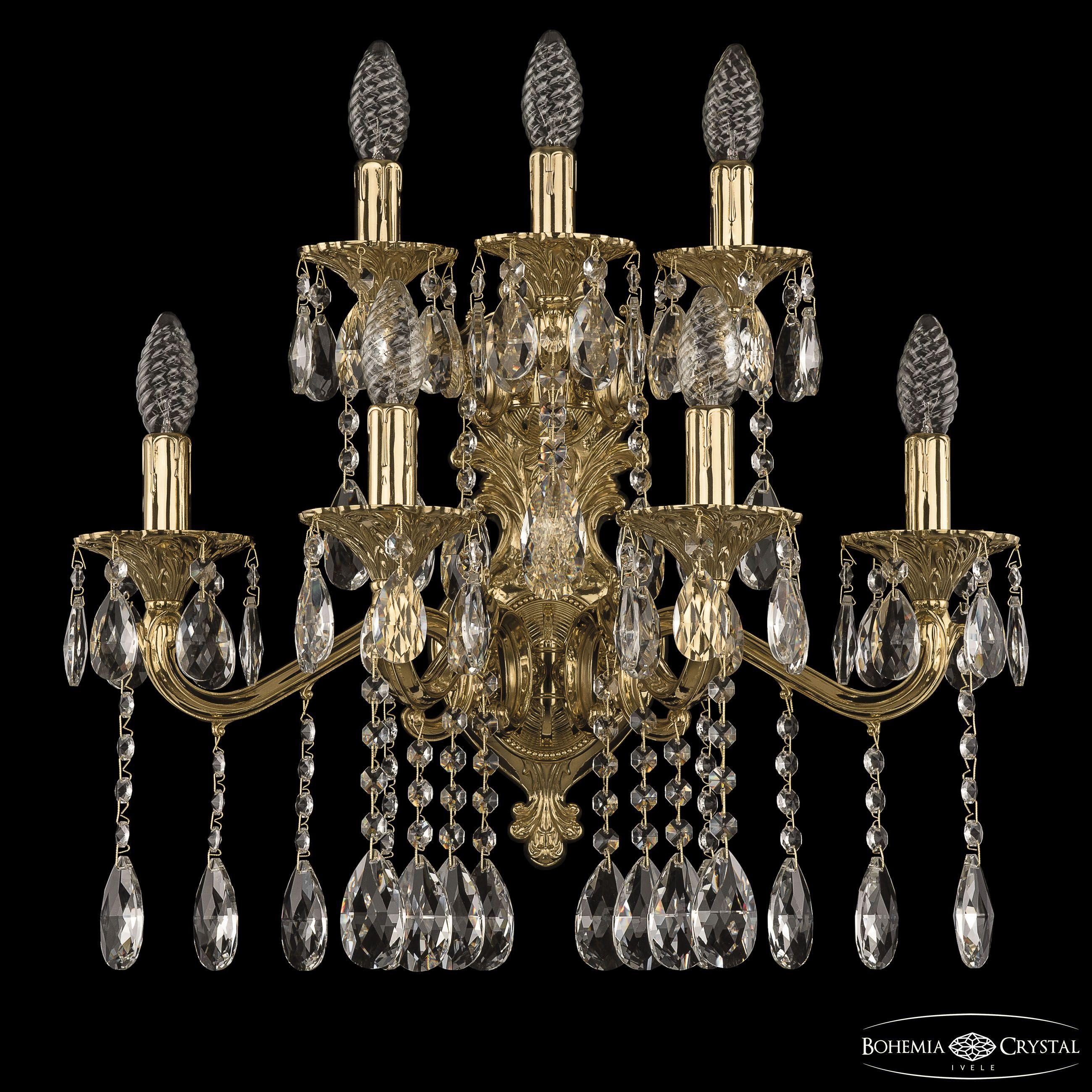 

Подвесная люстра Bohemia Ivele Crystal 7202B16/4+3/210 A G