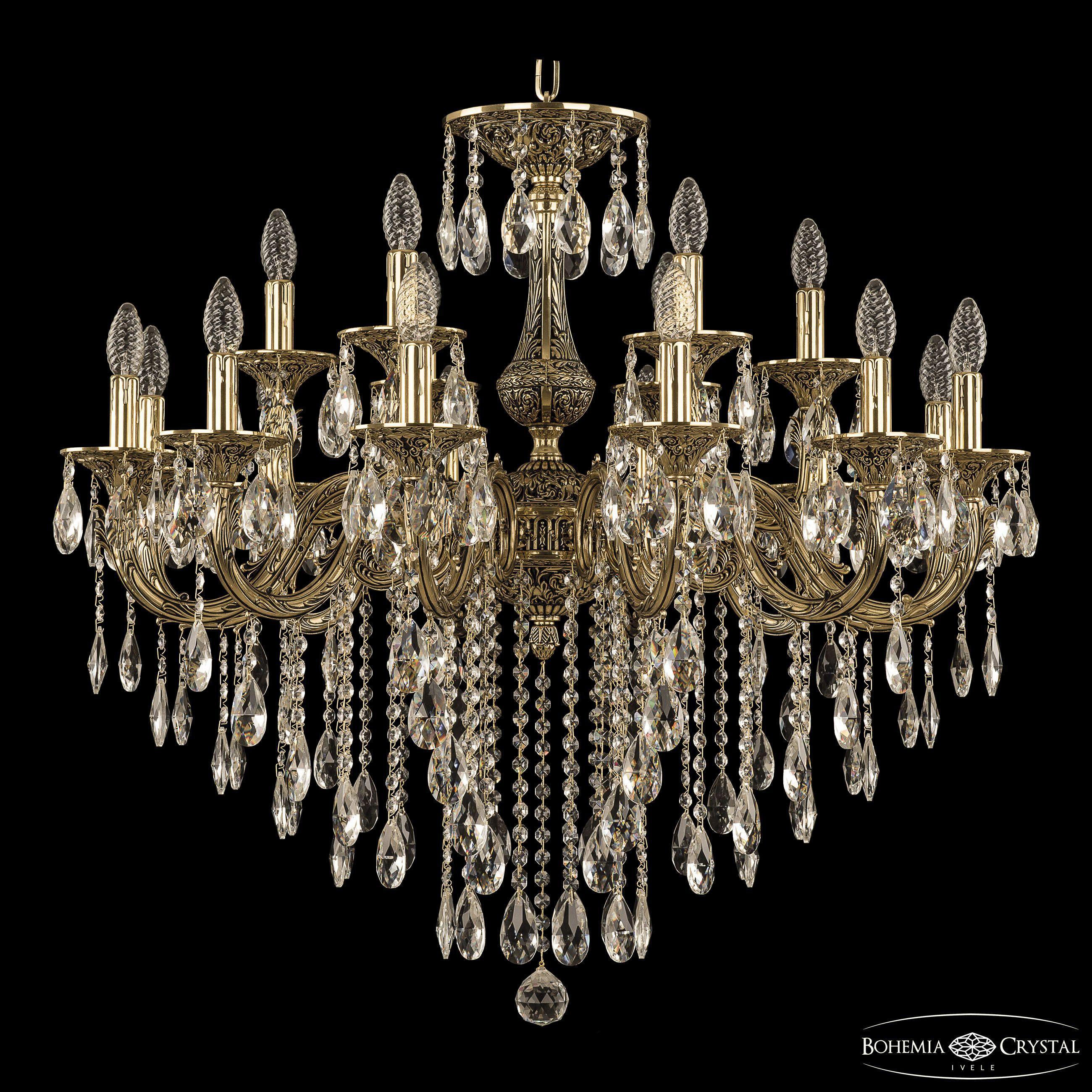 

Подвесная люстра Bohemia Ivele Crystal 71101/12+6/300 B GB
