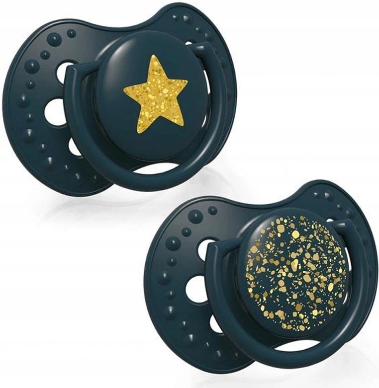 

Набор пустышек Canpol LOVI Stardust 2 шт [22/892_green], LOVI Stardust 2 шт