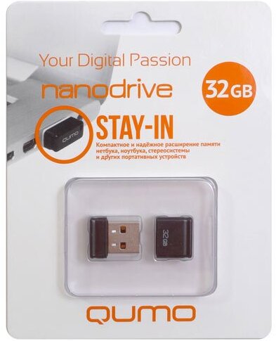 

Usb flash QUMO Nanodrive USB2.0 Drive 32Gb, Usb flash QUMO Nanodrive USB2.0 Drive 32Gb QM32GUD-NANO-B