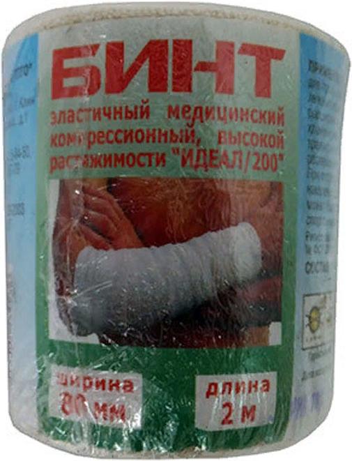 

Бинт медицинский ES-0038 эластичный 80ммх2м, ES-0038