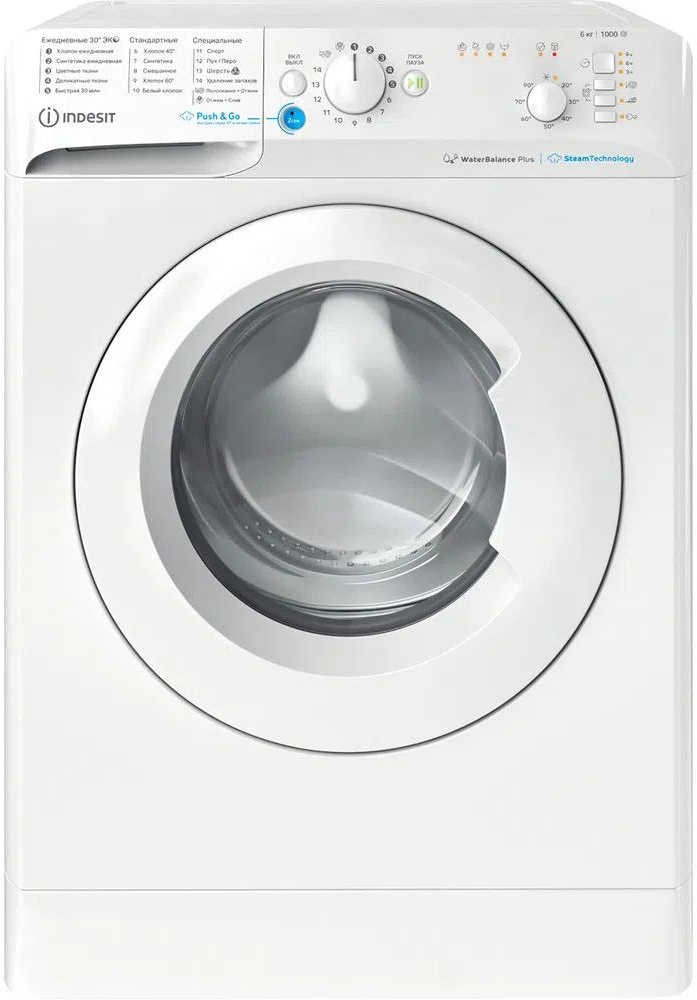 

Стиральная машина Indesit BWSB 61051 WWV RU
