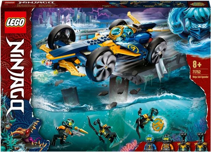 

Конструктор LEGO NINJAGO Спидер-амфибия ниндзя [71752], NINJAGO Спидер-амфибия ниндзя