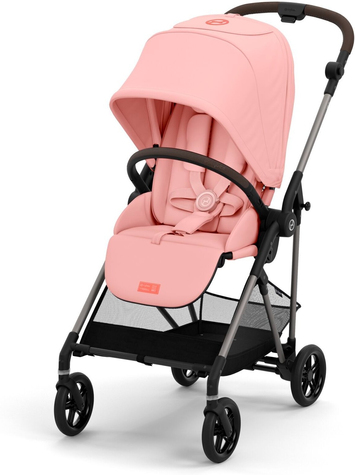 

Коляска прогулочная Cybex Melio new hibiscus red