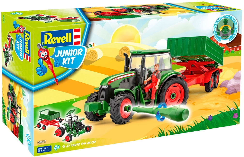 

Конструктор Revell Трактор с прицепом и фигуркой [00817], Конструктор Revell Трактор с прицепом и фигуркой 00817