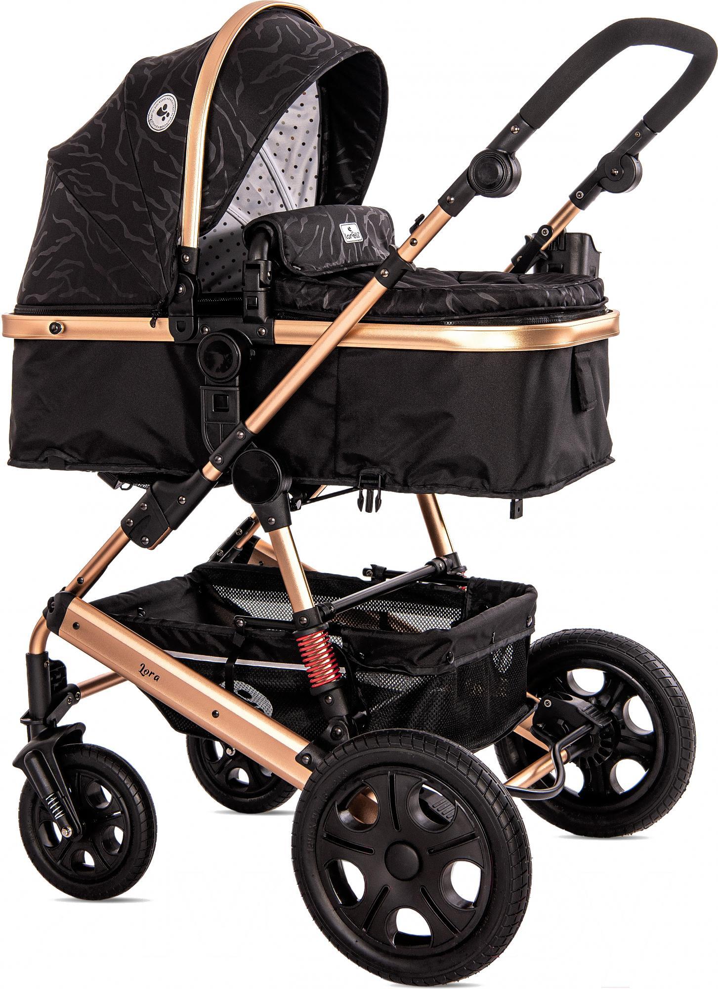 

Детская коляска Lorelli Lora 3 в 1 Luxe Black [10021282186], Детская коляска Lorelli Lora 3 в 1 Luxe Black 10021282186