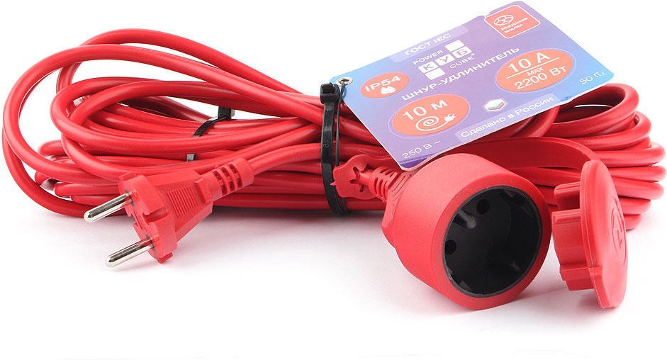 

Удлинитель Power Cube PC-2-B-10(IP)